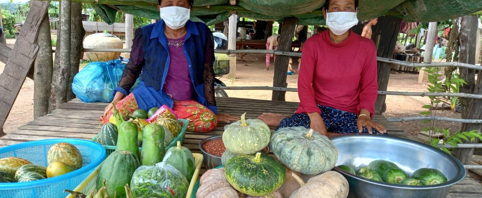Community Sell Organic Food Amidst Pandemic